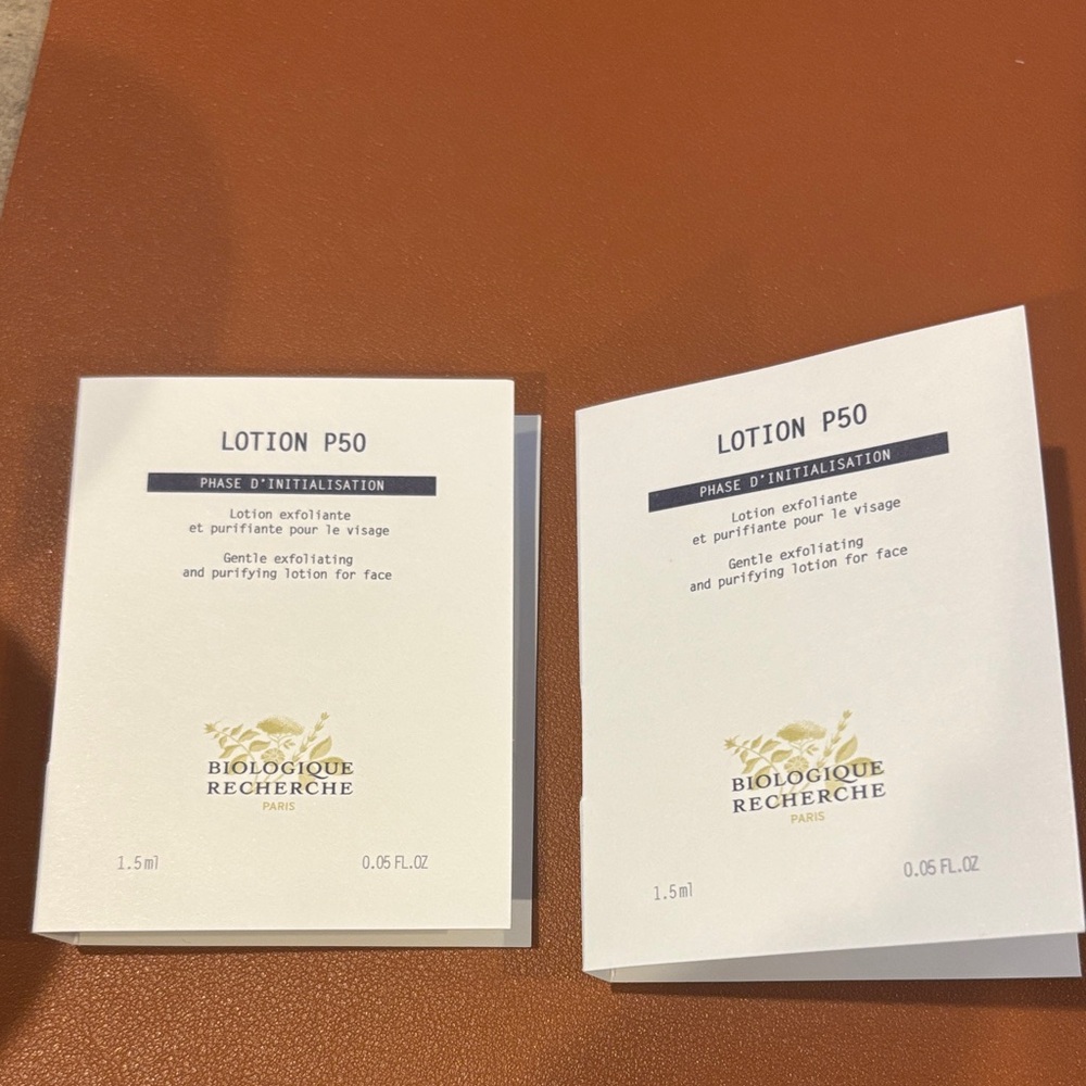 Biologique Recherche Lotion P50 Exfoliating Lotion Samples